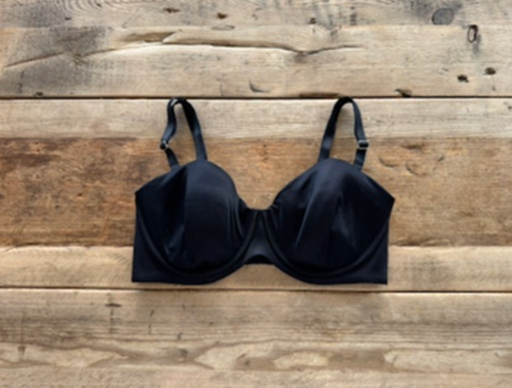 SOMA Black Shine 32DD Vanishing Strapless‎ Bra